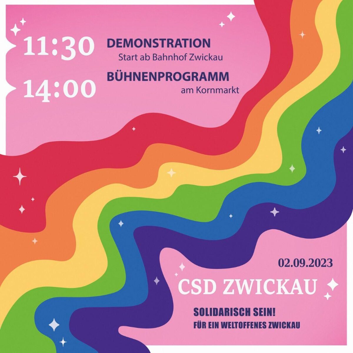 CSD in zwickau – Wir sind dabei!